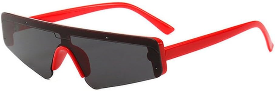 

Ретро солнцезащитные очки в маленькой оправе, модные женские солнцезащитные очки с козырьком, мужские пляжные зеркальные очки с защитой от УФ-излучения UV400, SUN2840 Generic, Red