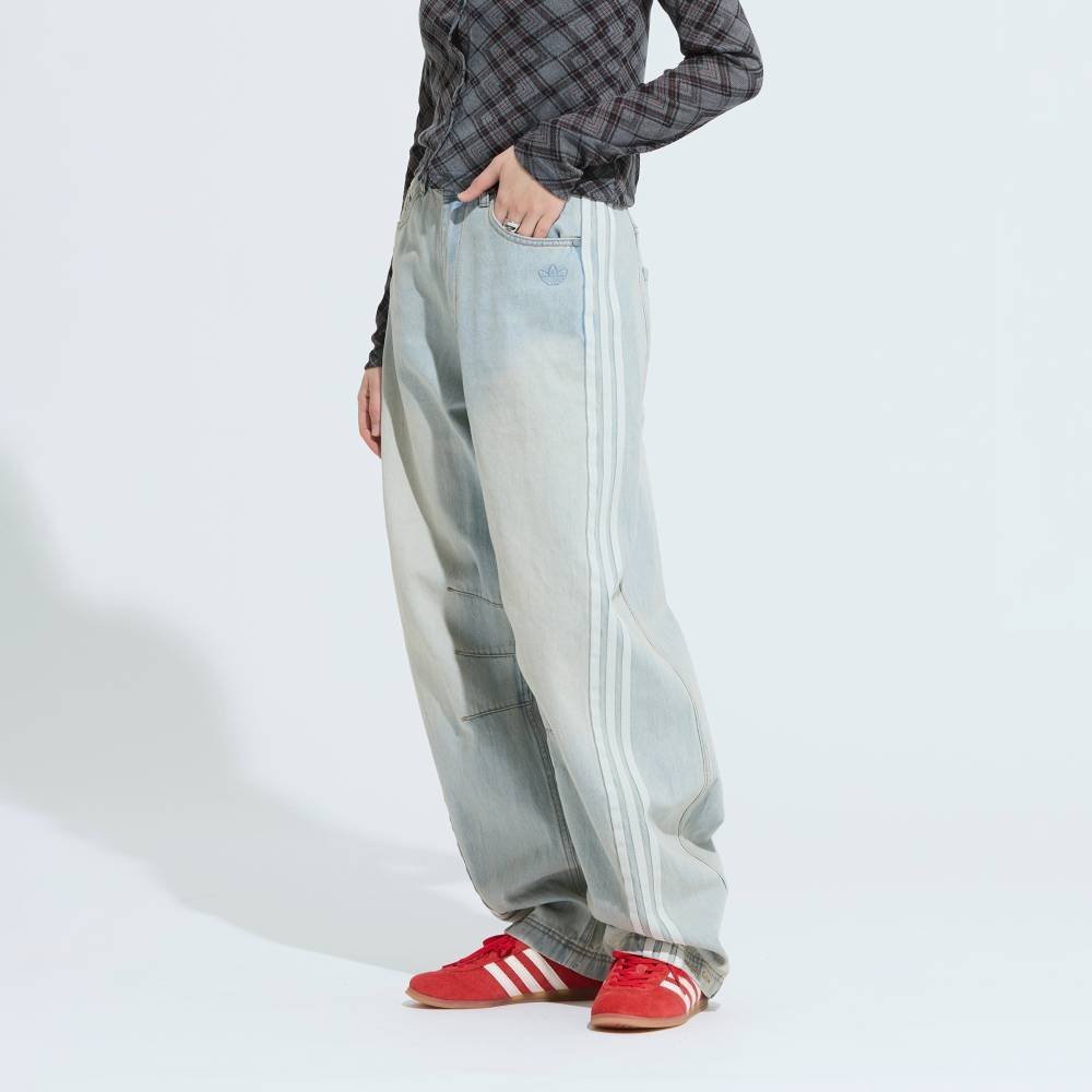 Джинсовые брюки Adilenium Season 3 Banana Fit Washed Denim Adidas, multi