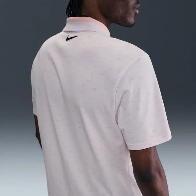 Мужская поло-рубашка для гольфа Nike Dri-FIT Tour Micro Print — фото 4