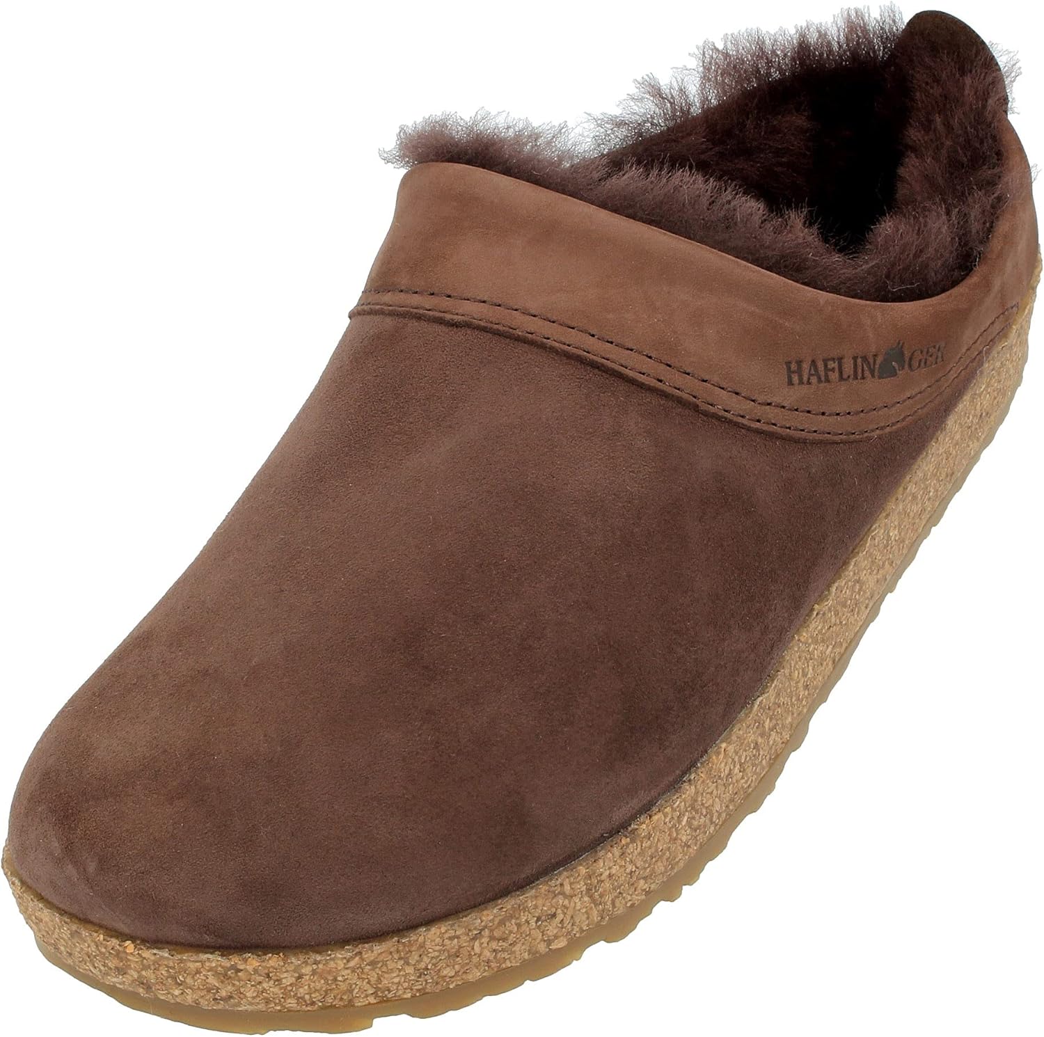 

Сабо унисекс HAFLINGER Snowbird из овчины, Coffee