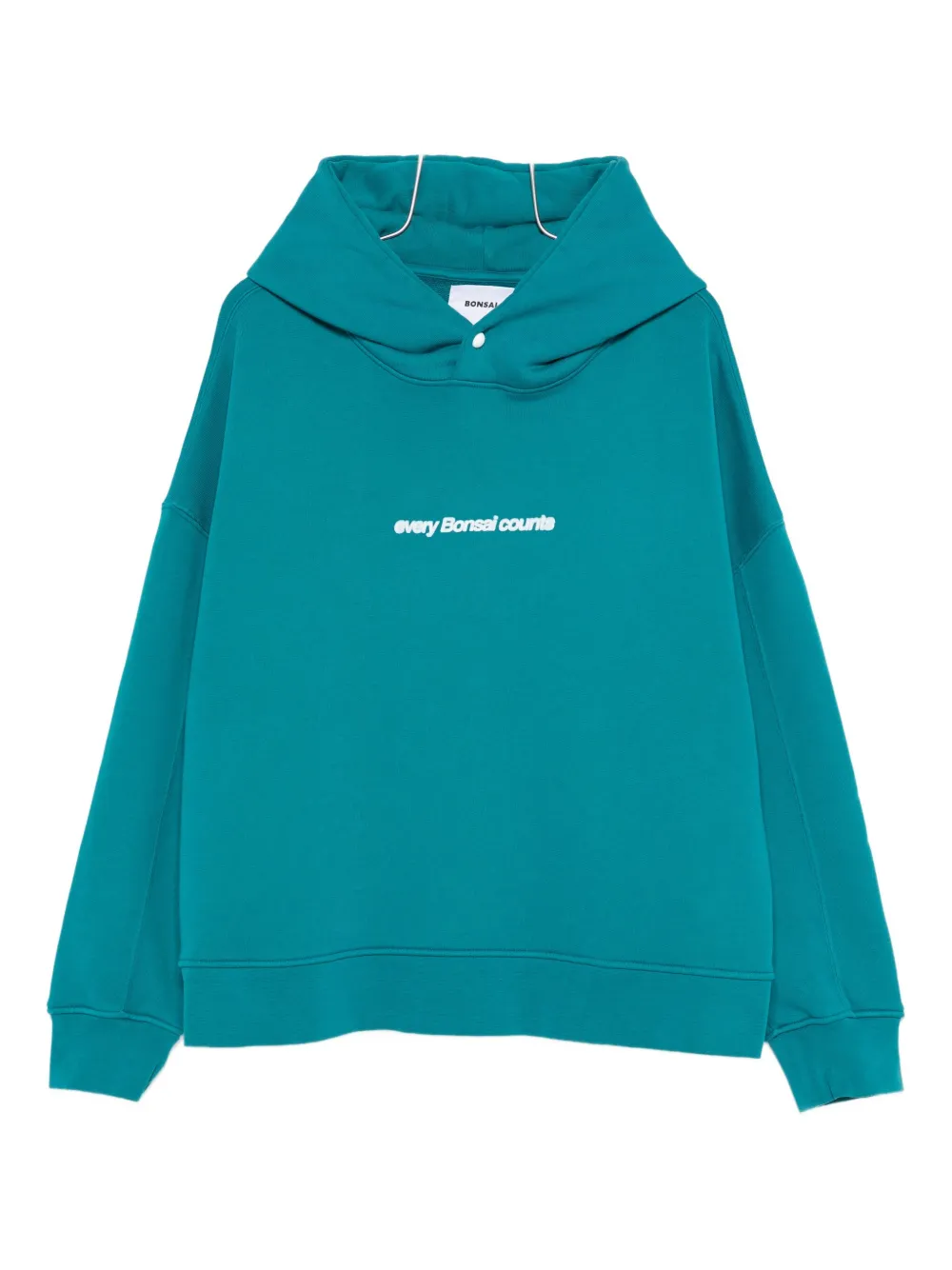 

Худи с заниженной линией плеч Bonsai, зеленый