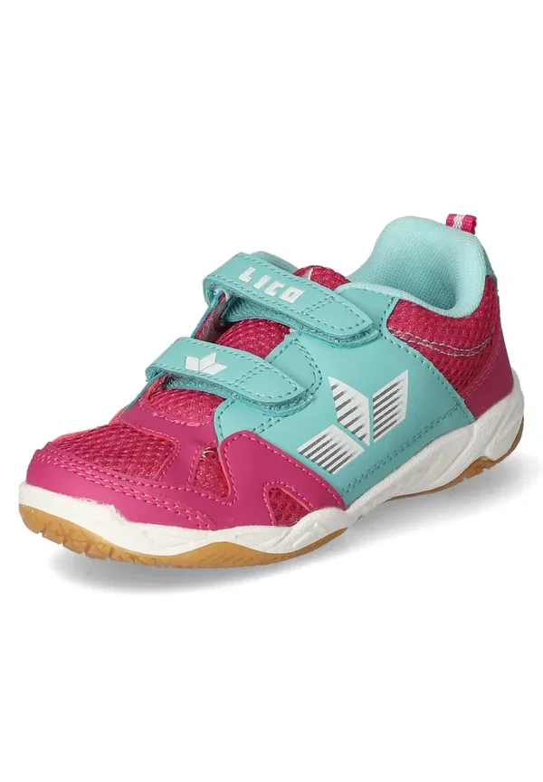 Кроссовки Lico Sport v touch strap shoes, розово-голубой