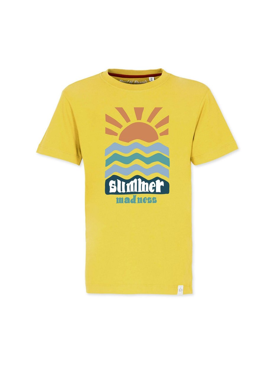 Футболка Band of Rascals Print T-shirt, Yellow — фото 3