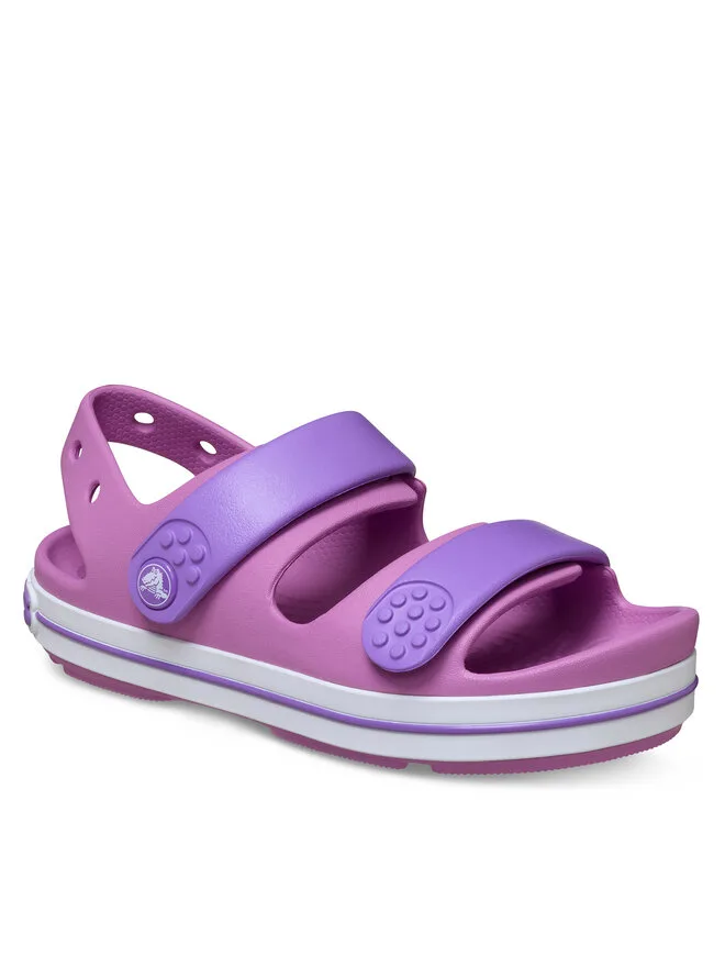 Crocs Сандалии Crocband Cruiser Sandal K 209423 фиолетовые — фото 2
