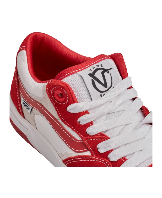 Классические кроссовки с вафельной подошвой, вдохновленные теннисом. Vans, красный — фото 2