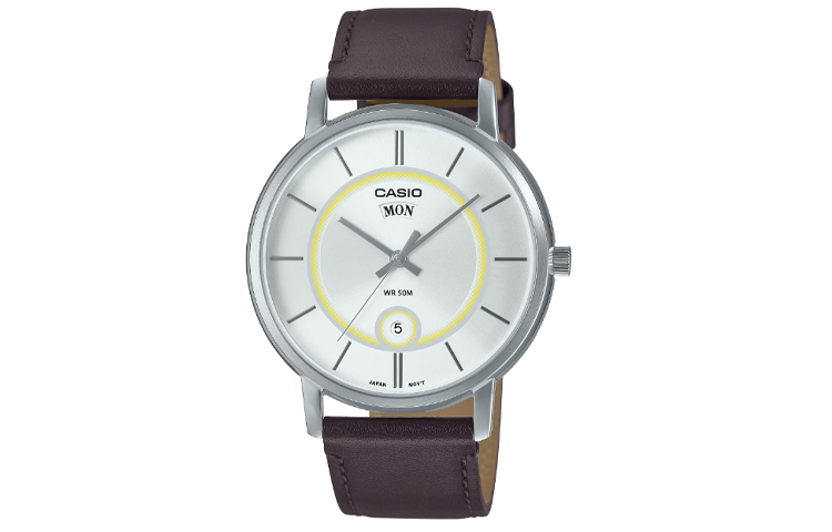 

CASIO Часы Men Standard Series Silver Watch MTP-B120L-7A, Silver Dial