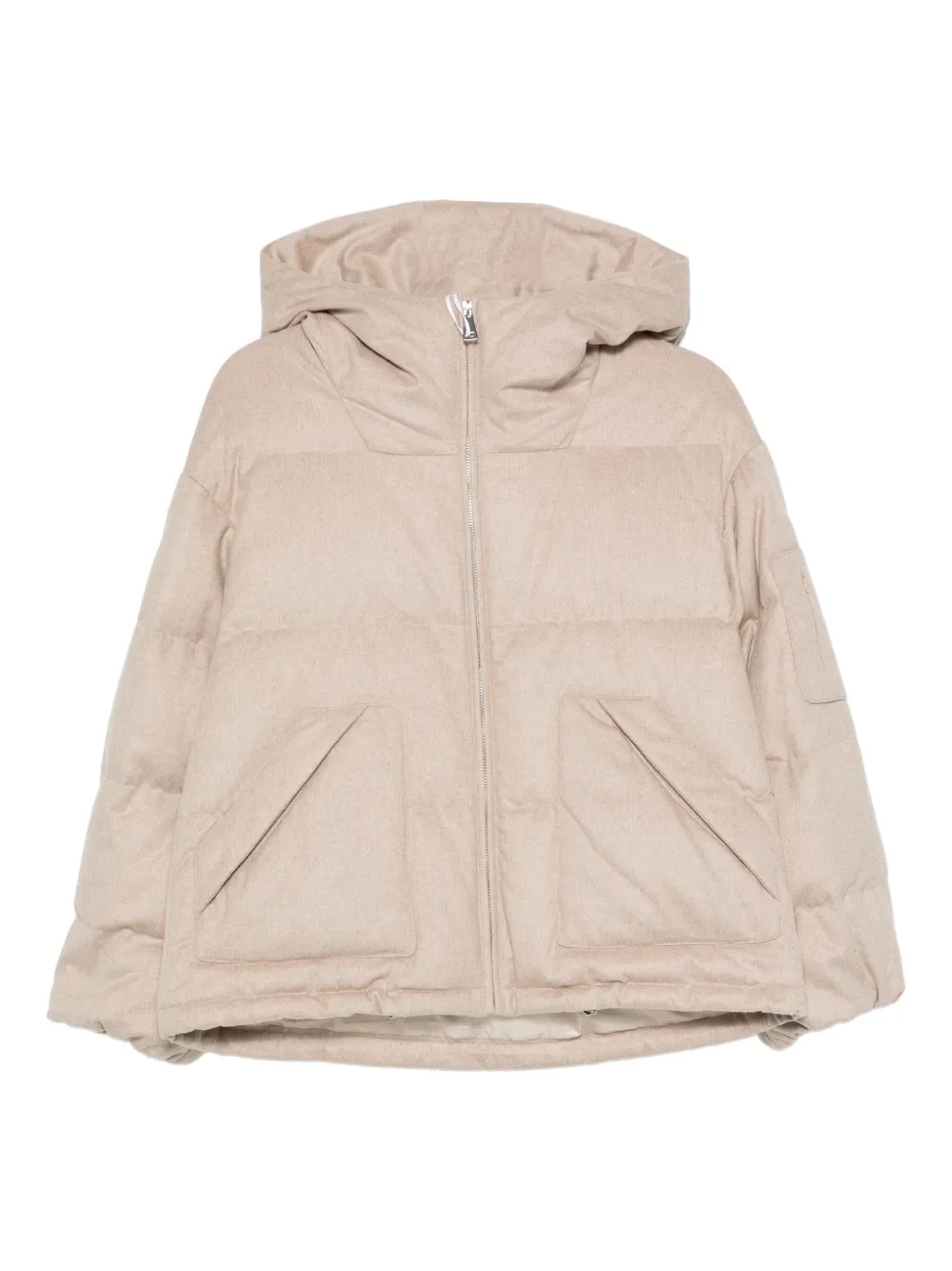 

Стеганая куртка с капюшоном Liska, бежевый