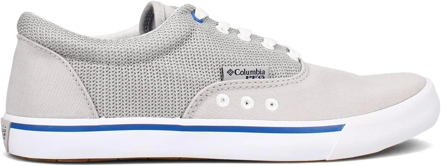 Мужские лодочные туфли Columbia Slack Tide Lace PFG, Slate Grey White — фото 2