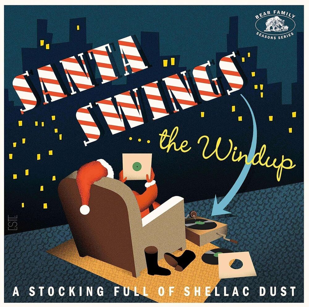 

Виниловая пластинка LP Santa Swings...The Windup: A Stocking Full Of Shellac Dust [Red Vinyl] - Various Artists