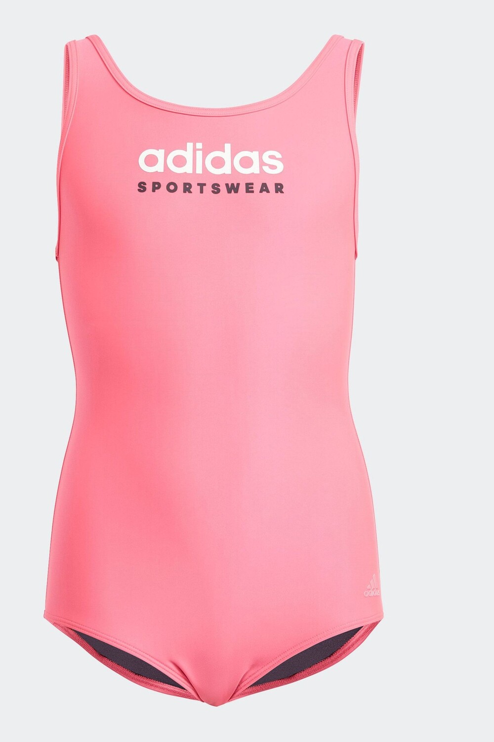

Спортивный купальник с открытой спиной Adidas, розовый