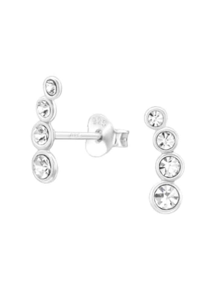 

Alexander York Серьги-гвоздики из серии CRYSTAL, серебро 925 пробы, комплект из 2 штук