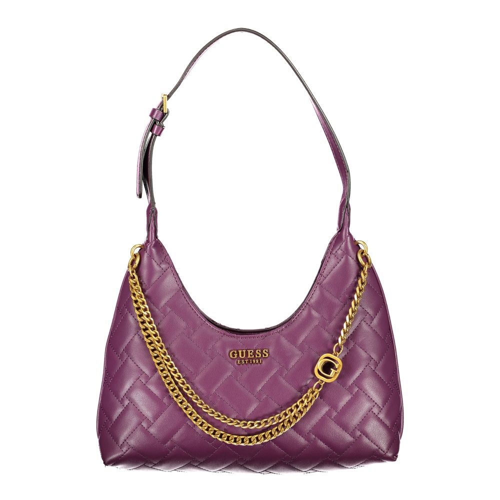 

Фиолетовая полиэтиленовая сумка Guess Shoes