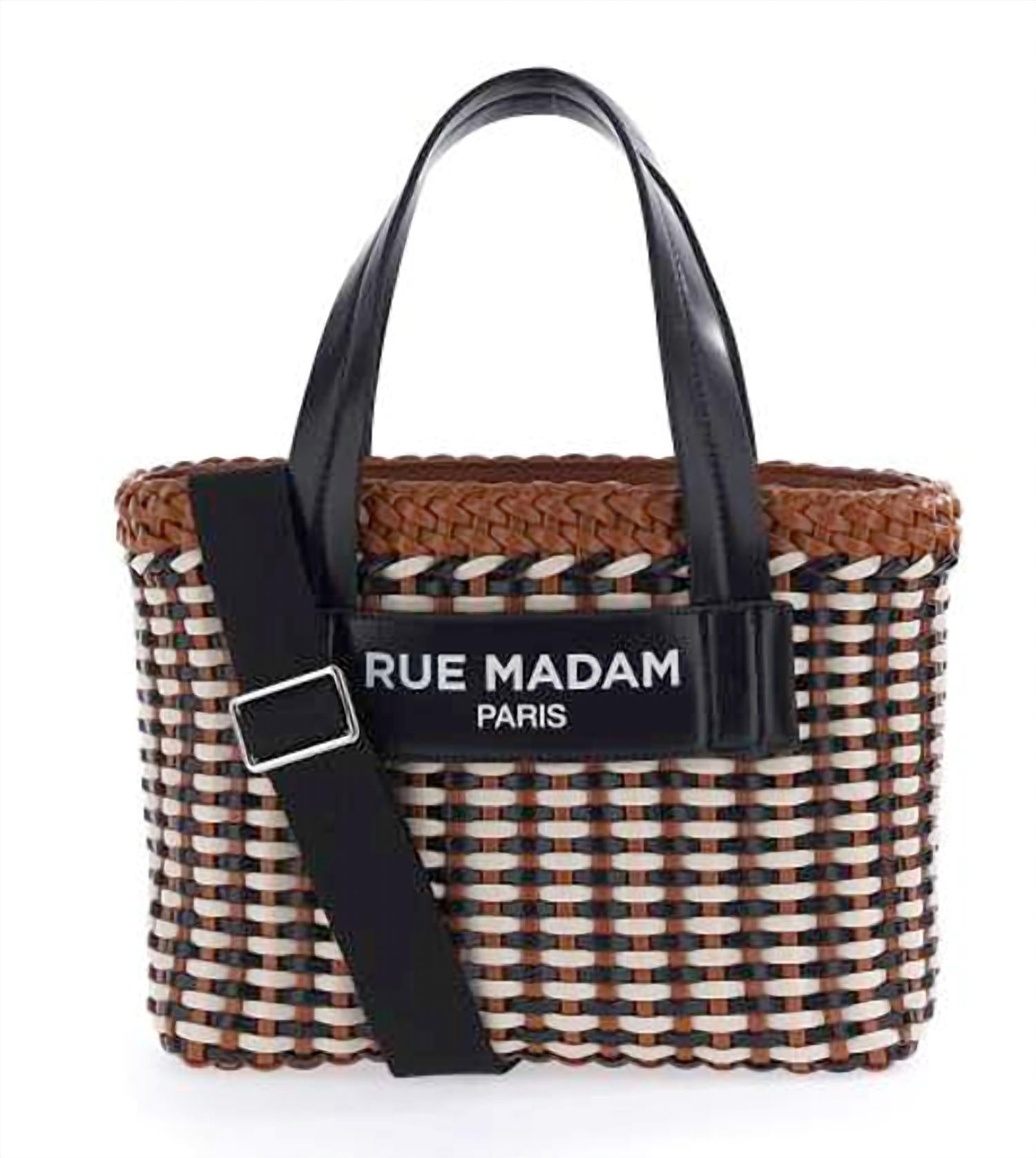 

Женская сумка Tropea M в коричневом цвете Rue Madam Paris