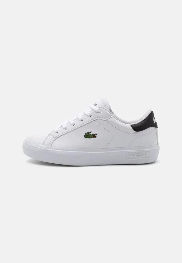 Кроссовки powercourt junior core essentials унисекс Lacoste, White/Black