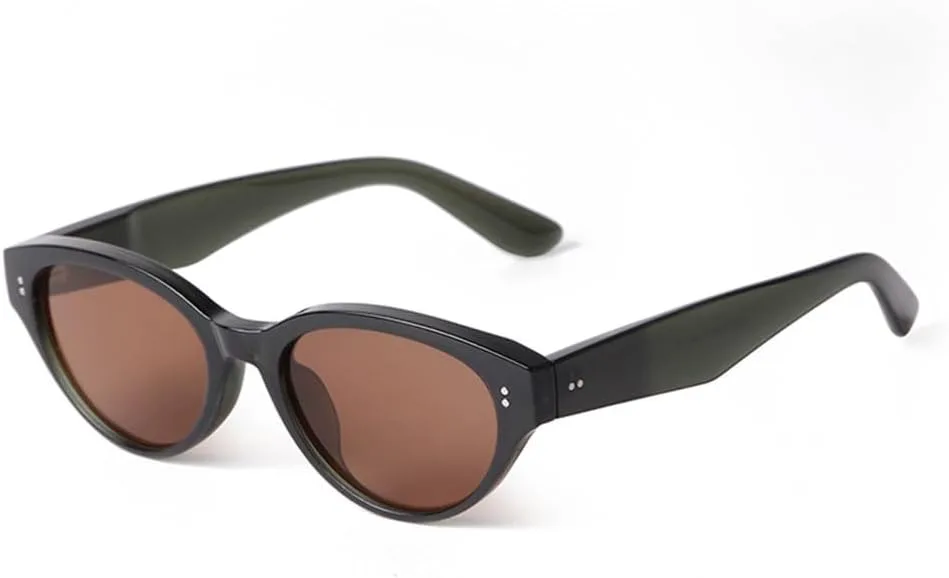 

Солнцезащитные очки UV400 с заклепками в форме «кошачий глаз», маленькая оправа, для женщин и мужчин, для бега и занятий спортом на открытом воздухе generic, C3