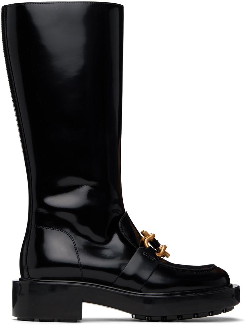 Черные ботинки месье Bottega Veneta