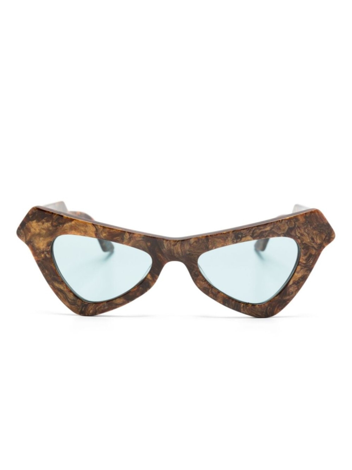 

Marni Eyewear солнцезащитные очки Fairy Pools в оправе 'кошачий глаз', коричневый