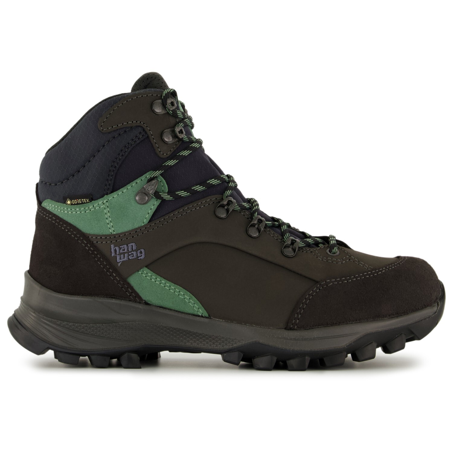 Ботинки для прогулки Hanwag Alta Bunion II Lady GTX, цвет Asphalt/Mint