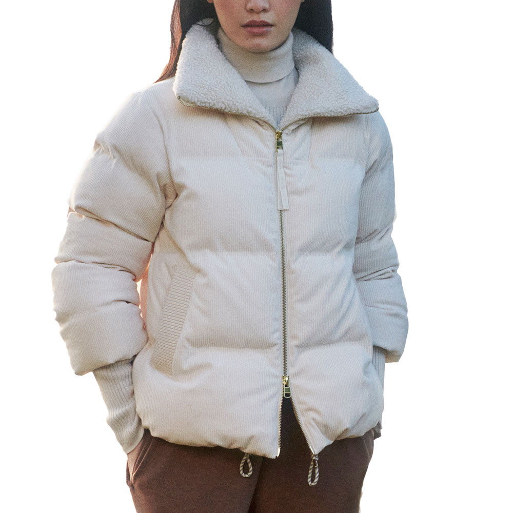 

Пуховая куртка Varley Brackley Cord (женская), Birch