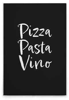 

Картина на холсте A.S. Création PizzaPastaVino цвет weissschwarz