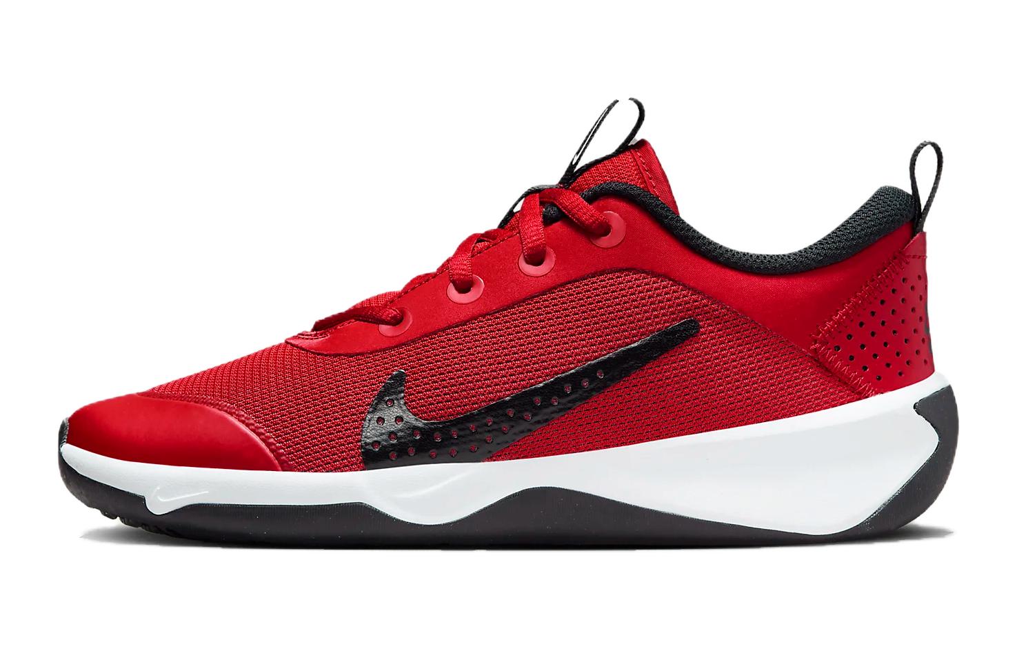 

Nike Omni Multi-Court GS 'University Red Black'