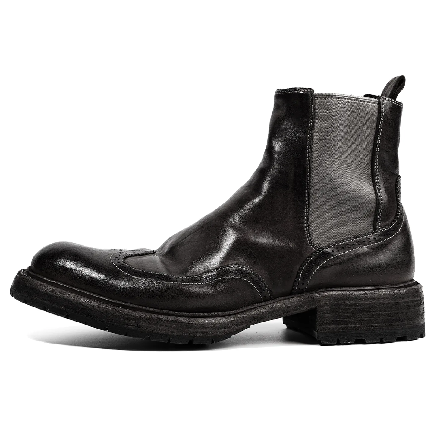 Короткие челси-боты Vibram x Horse Leather для мужчин Dreambox, коричневый — фото 3