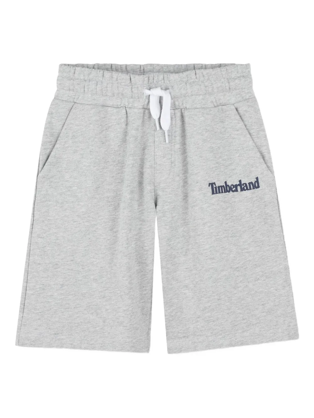 

Повседневные шорты с карманами и логотипом Timberland Kids, серый