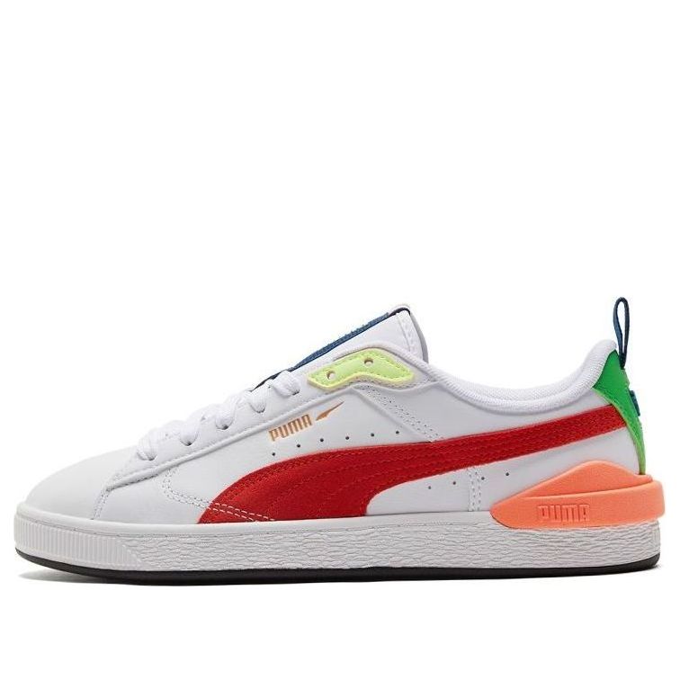 

Кеды PUMA Suede Bloc 'White Cherry Tomato', красный