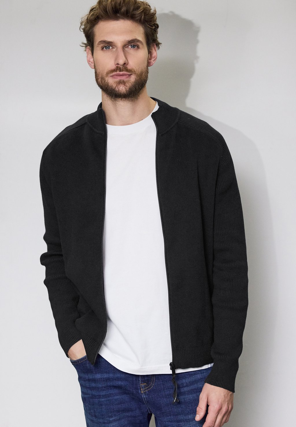 

Кардиган Street One MEN, черный