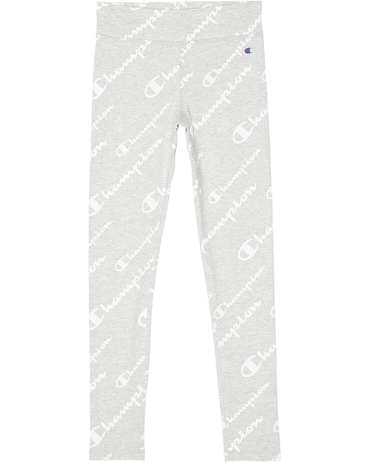 

Брюки Champion Script Aop Leggings, цвет Oxford Heather