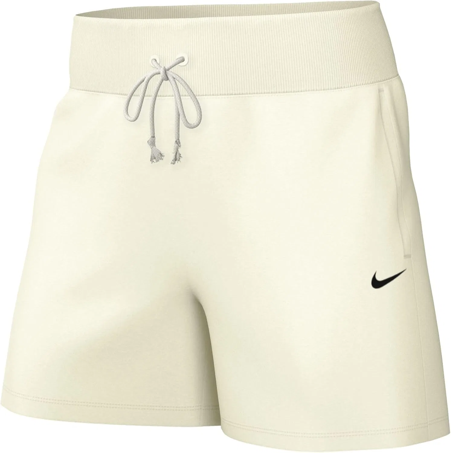 Шорты Nike Sportswear Phoenix Fleece, цвет Sail/Black
