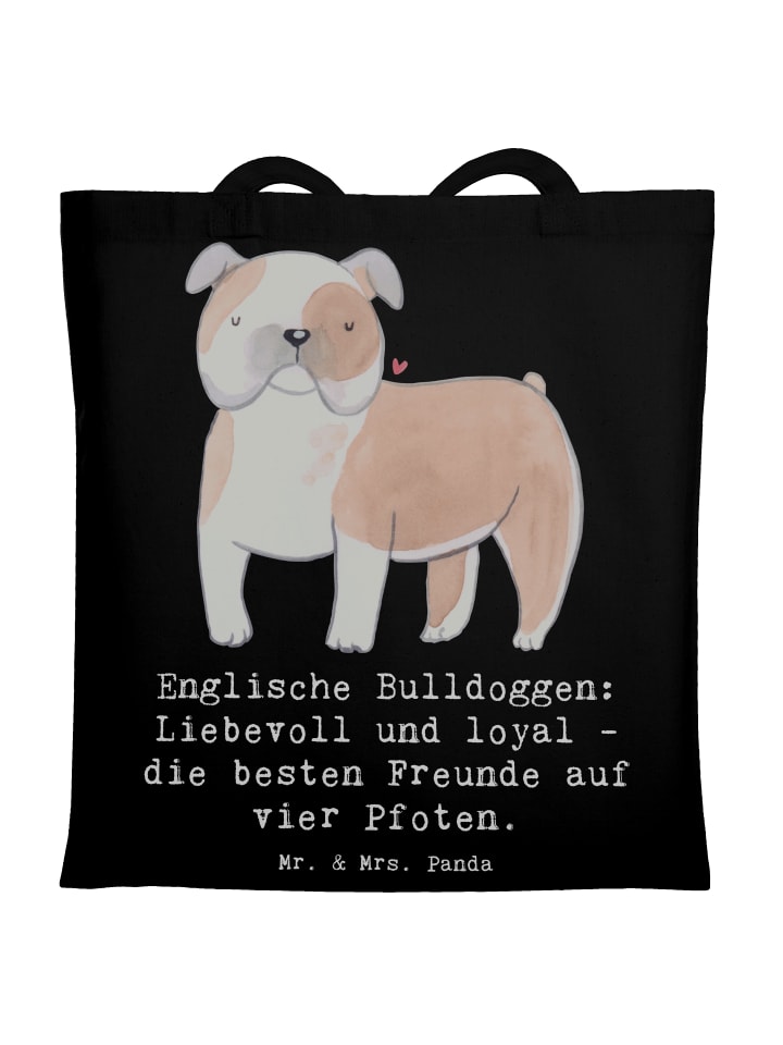

Сумка через плечо English Bulldog Friends с S... черного цвета Mr. & Mrs. Panda