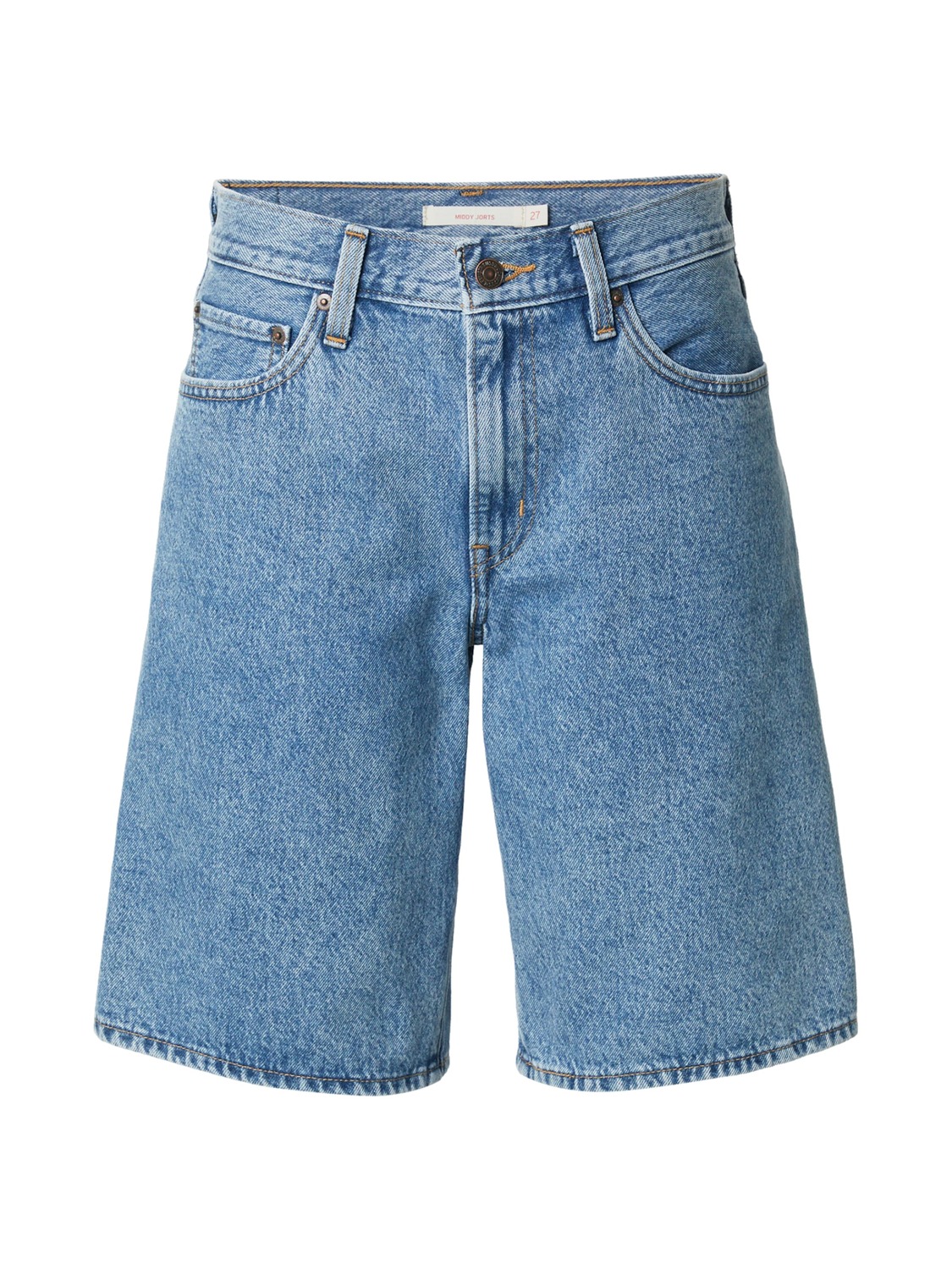 

LEVI'S Джинсовые шорты свободного кроя 'Middy Jorts' в синем дениме