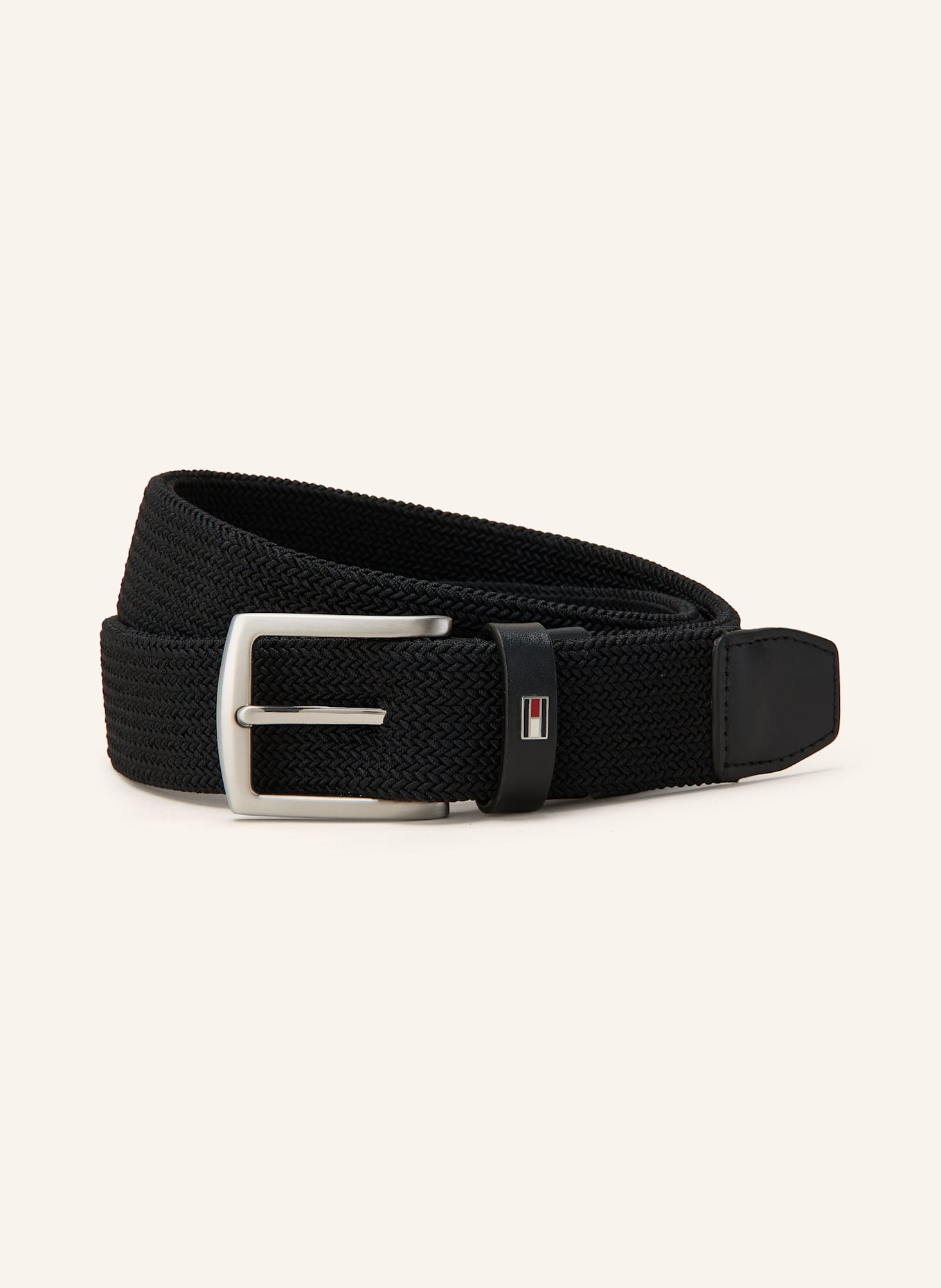

Плетеный ремень Denton Tommy Hilfiger, черный