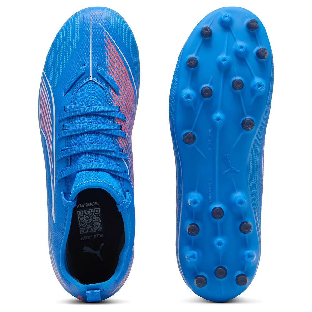 Футбольные бутсы Puma Ultra 6 Match MG infant, синий — фото 2