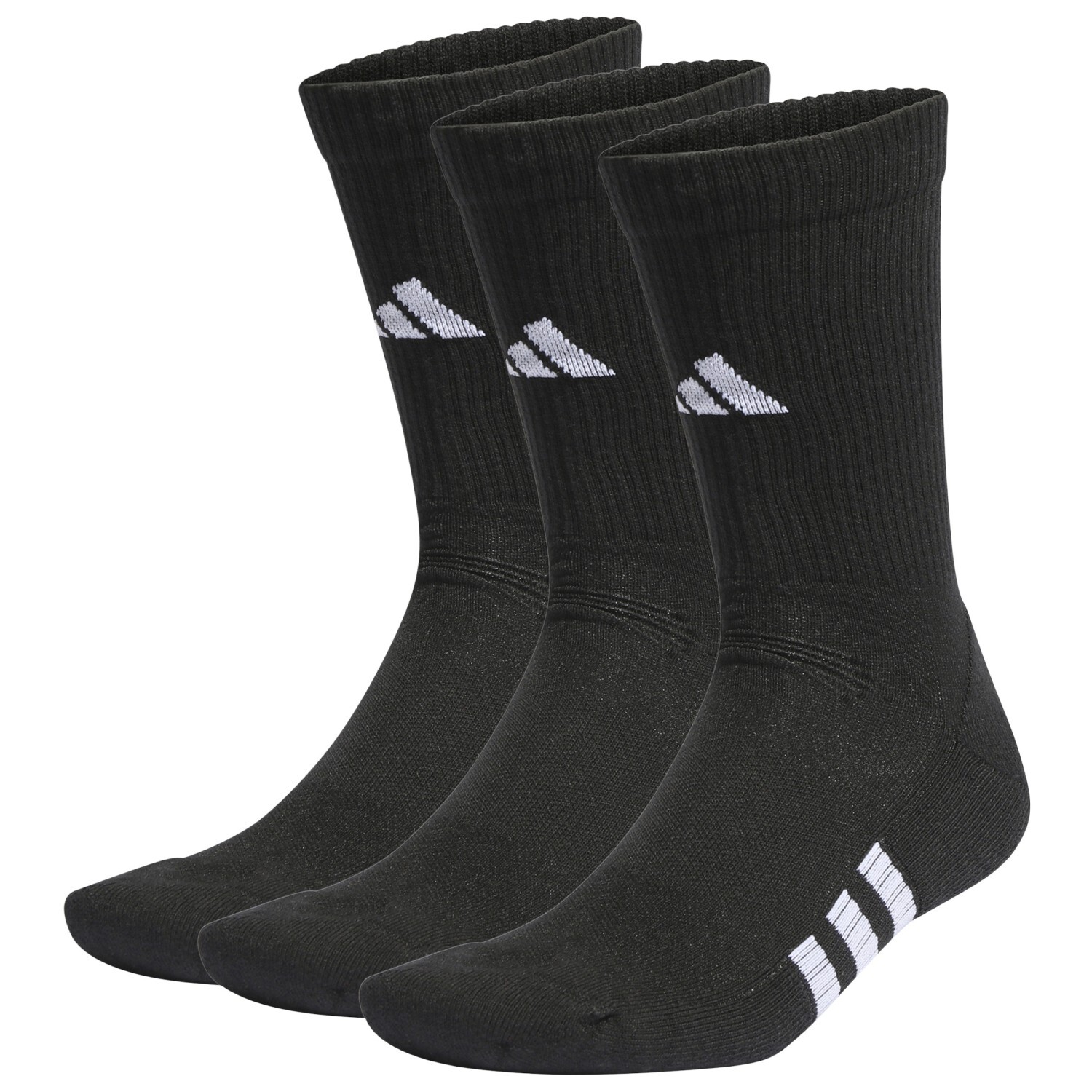 

Многофункциональные носки Adidas Performance Cushioned Crew 3 Pack, цвет Black/Black/Black