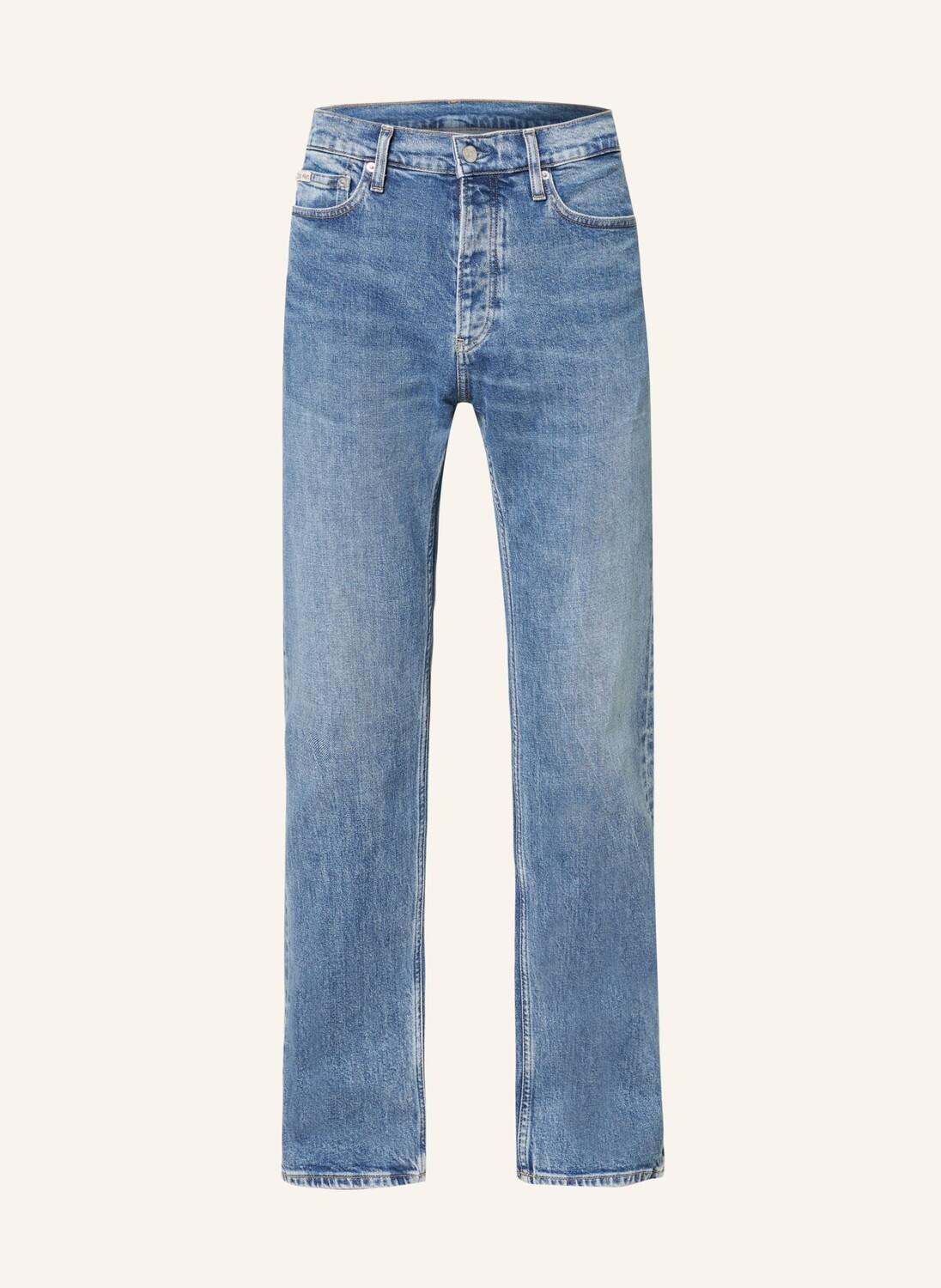 

Джинсы стандартного прямого кроя Calvin Klein Jeans, синий