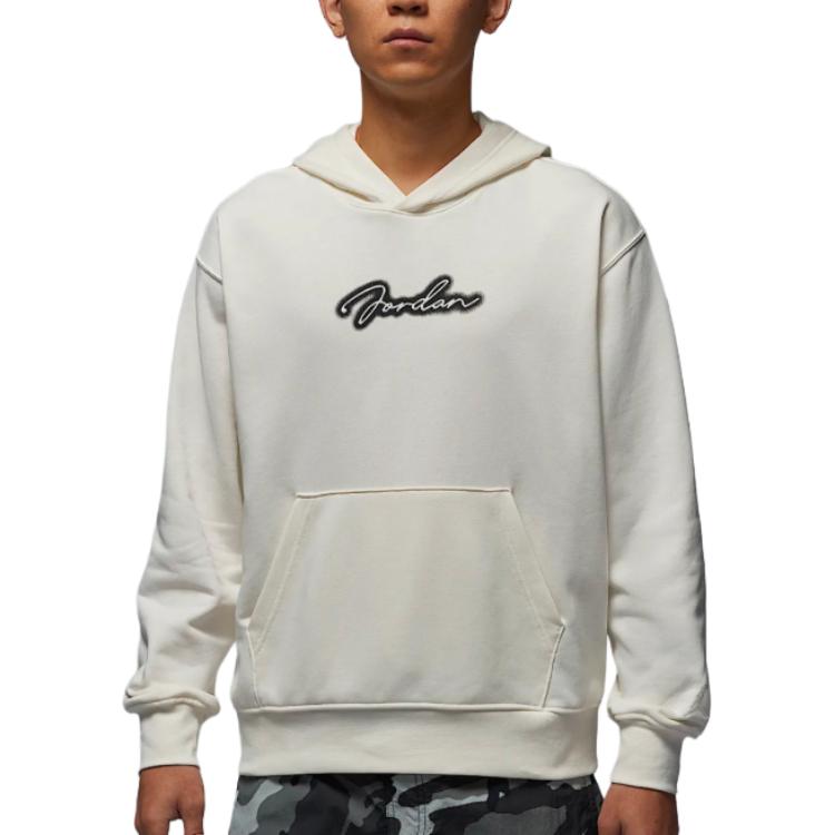 

Мужская флисовая толстовка с капюшоном Jordan, белый