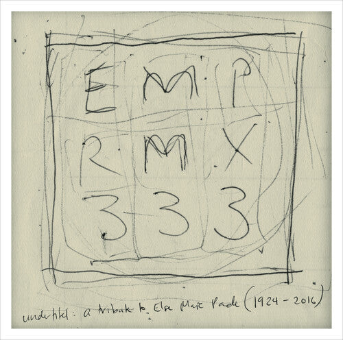 

CD диск Pade / Pade / Ring / Vindelev / Olesen / Boss: EMP RMX 333: A Tribute to Else Marie Pade