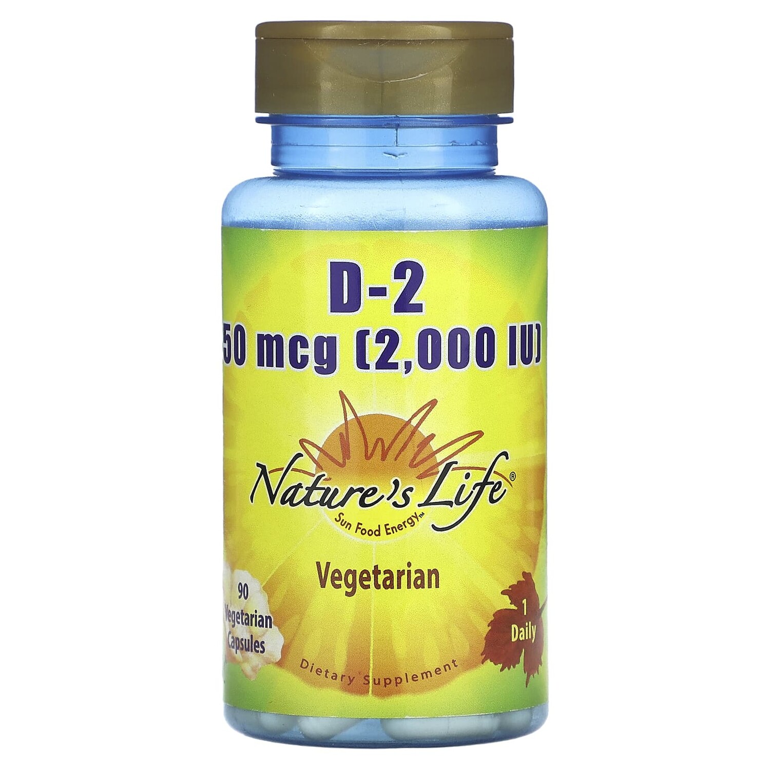 

Nature's Life витамин D-2 2000 МЕ 90 капсул