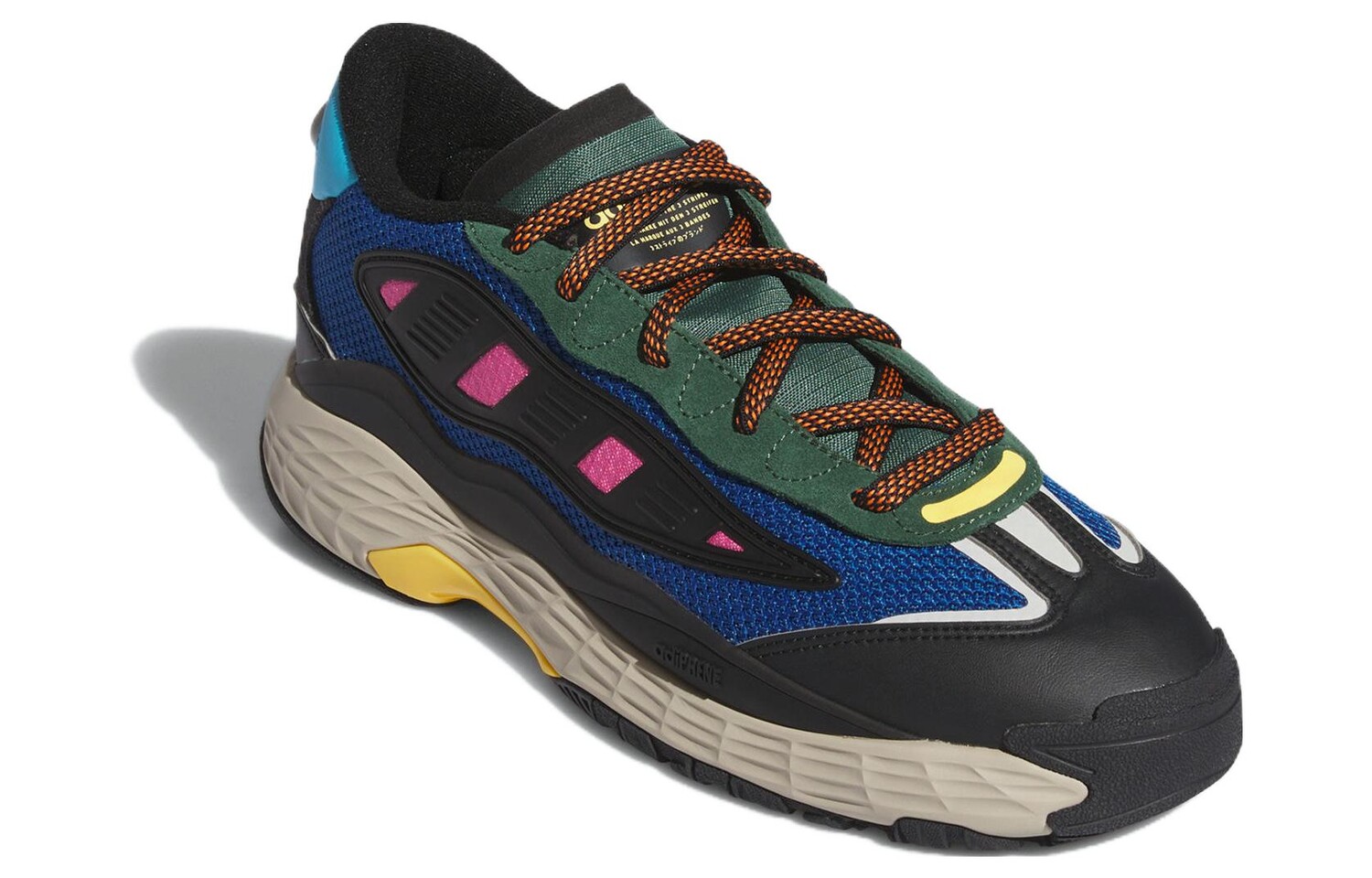 Мужская обувь adidas originals Lifestyle, Navy / Black / Green / Light Blue — фото 3
