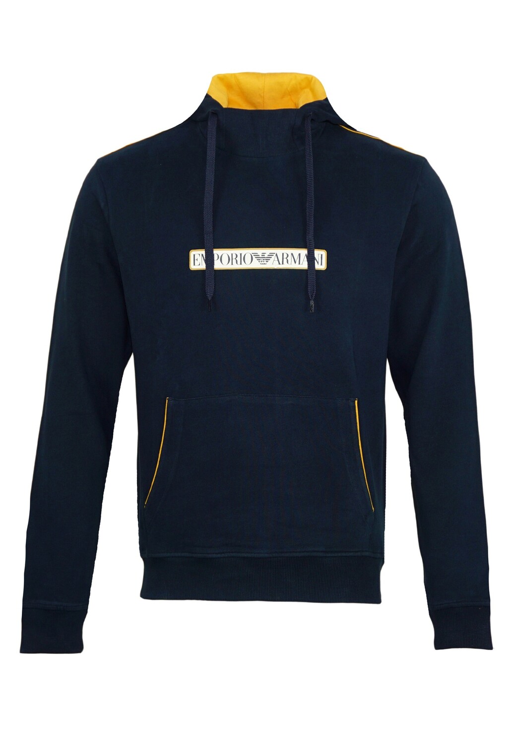 

Толстовка Emporio Armani Hoodie, цвет dukelblau