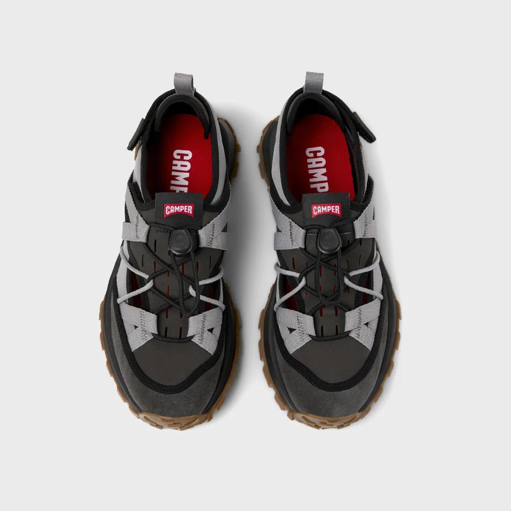 Мужские низкие кеды Drift Trail серые от Camper — фото 2