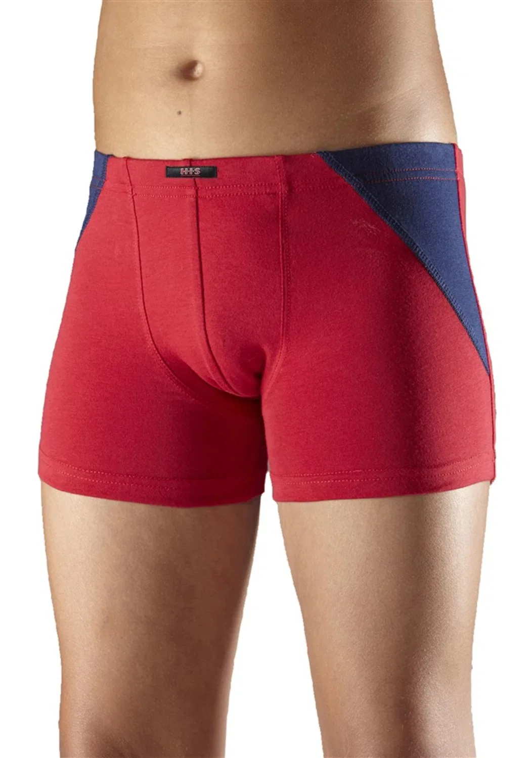 Трусы H.I.S, Navy/Green/Ruby Red — фото 2