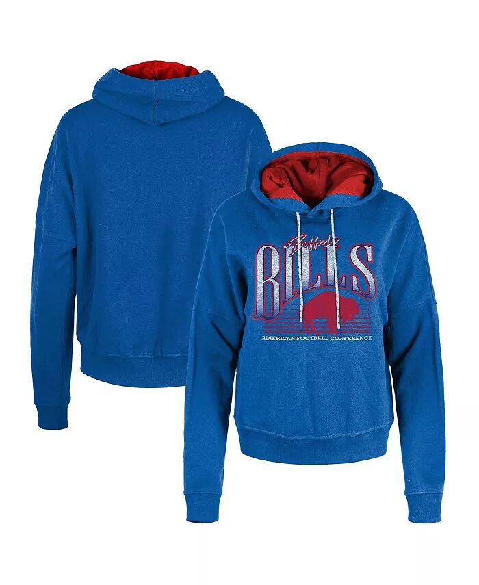 

Женская толстовка-пуловер свободного кроя Royal Buffalo Bills Throwback New Era
