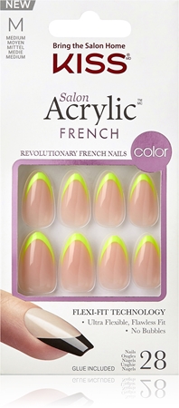 

Искусственные ногти KISS Acrylic French Color, Hype 28 szt.