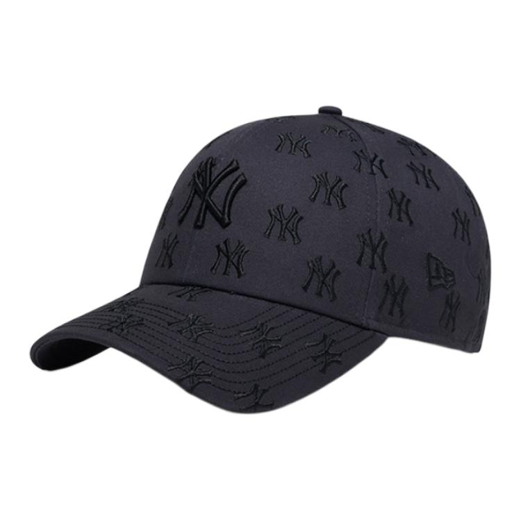 

New Era Хлопковая бейсболка унисекс черная, Black