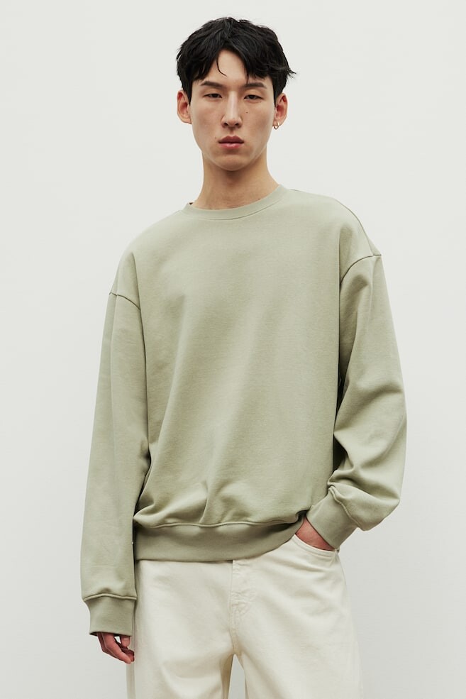

Толстовка свободного кроя H&M, зеленый