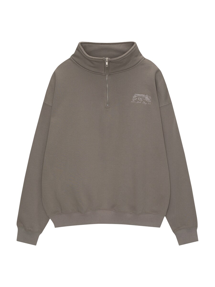 

Толстовка Pull&Bear, цвет Grey/Light grey