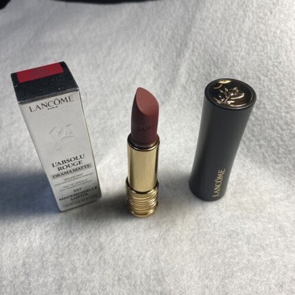 Матовая губная помада Lancome L'Absolu Rouge Drama 507 Mademoiselle Lupita 0,12 унции — фото 4